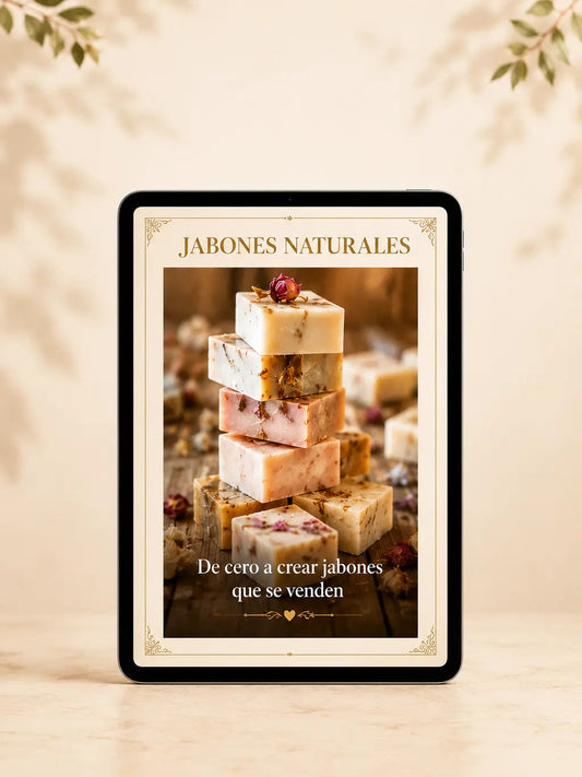 Aprende a crear jabones naturales y vendelos desde casa