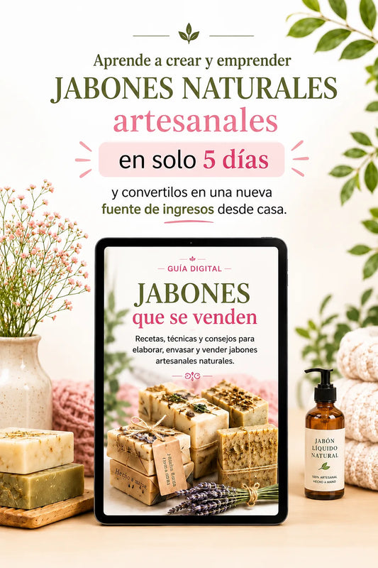 Aprende a crear Jabones Artesanales que se venden